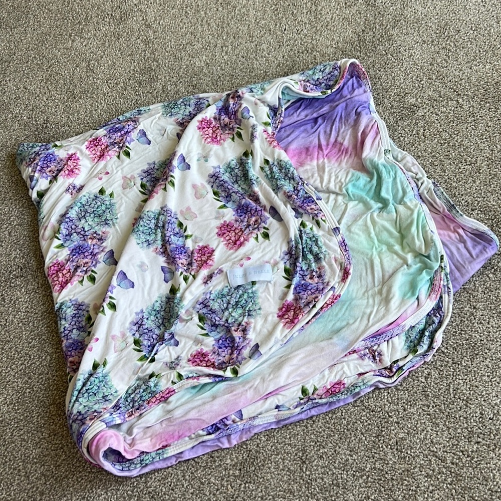 Jules & Belle Secret Garden blanket 40x40